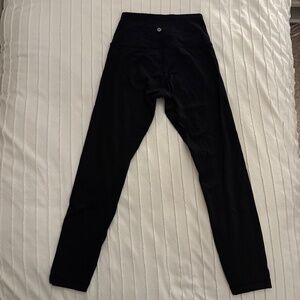 Lululemon Wunder Under Luxtreme Leggings Black 28" Size 6